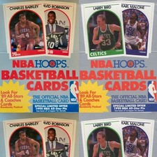 1989-90 NBA Hoops Basketball Cards #1-247– Pick Your Card