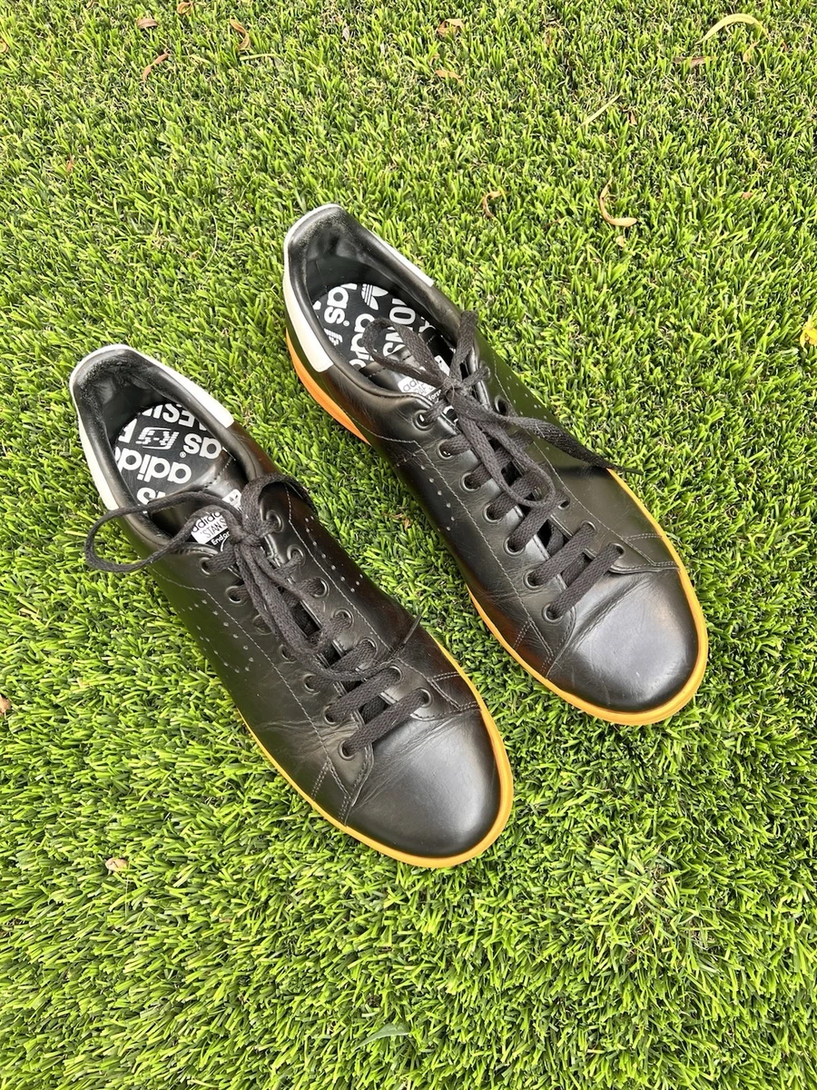 Raf Simons x adidas Stan Smith Black Orange for Sale
