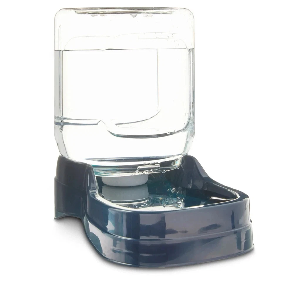 1.2 Gal Pet Dog Cat Waterer Automatic Dispenser Drink Water Gravity Large Bowl - Image 3 of 4