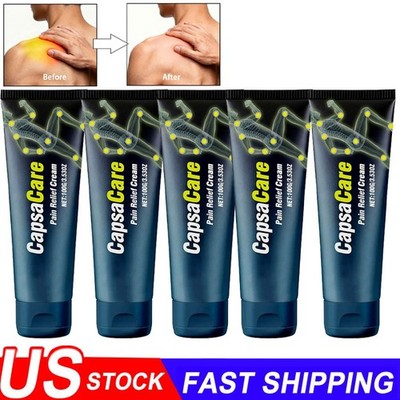 USA CapsaCare Neuropathy Massage Cream   Soothing Nerve Pain Relief 100g