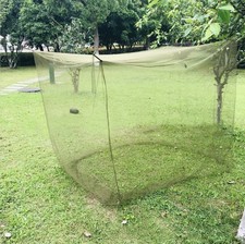 Rete a rete per tenda verde militare traspirante perfetta per campeggio e zaino