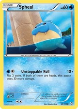 Pokemon Spheal 29/124 Dragons Exalted Common MP
