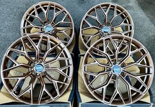 Alloy Wheels 20" Bronze CR7 For Bmw 5 6 Series G30 G31 G60 G60 G32 5x112 Only Wr