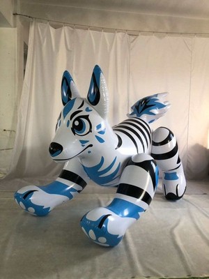 Made to order 8ft aufblasbarer Husky mit verstärkten Schweißnähten SPH4YOU