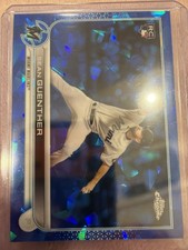 2022 Topps Chrome Sapphire Sean Guenther RC #471 Marlins Rookie NM