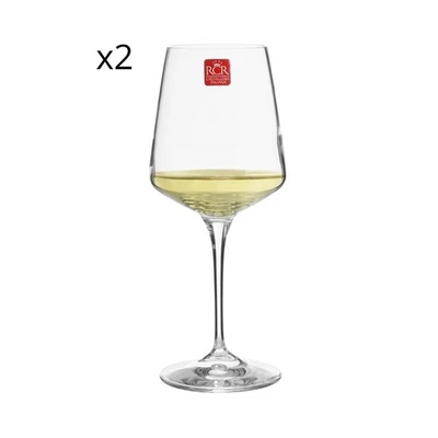 RCR Set 2 calici vino bianco Aria trends trasparente Bicchieri Tavola