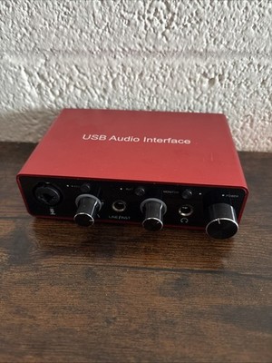 USB Audio Interface w/Mic Preamplifier 2 in 2 out (USB Audio Interface)