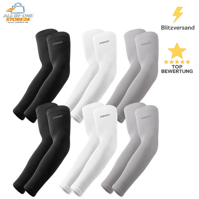 UV-Schutz Arm Sleeves UPF 50+ Tattoo Cover Radfahren Golf Radsport