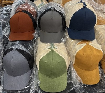 -LOT OF 12- Econscious Unisex Trucker Hats (7093 & 7095)