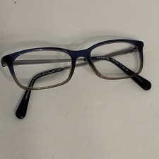 Coach HC 6110 Blue Denim Taupe Glitter Gradient Eyeglasses 50 16 140 FRAMES EUC