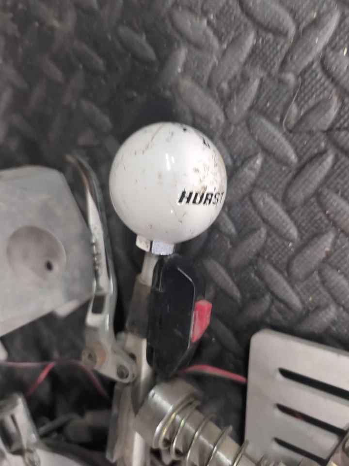 Hurst Quarter Stick Shifter For Powerglide With Biondo Solenoid And Pedestal - Image 2 of 4