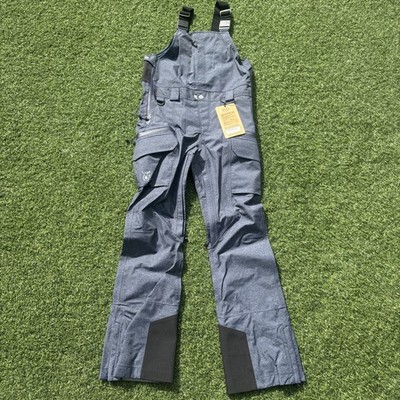 Saga Outerwear Empress Ski Snowboard Trägerhose Damen Größe S blau UVP 130£