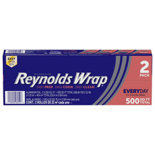 Reynolds Wrap 12" Aluminum Foil 250 sq.ft,2 pk