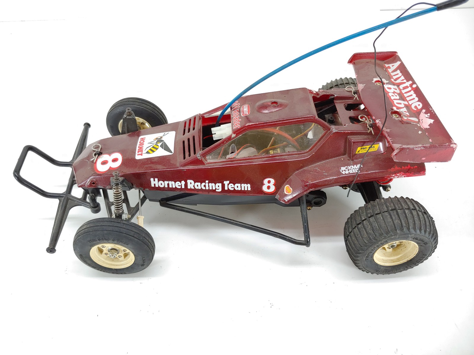 Vintage Tamiya Hornet Brushed 1/10 2wd RC Buggy ARTR Used