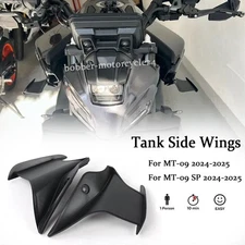 Side Downforce Spoilers Race Wings Accessories For Yamaha MT-09 MT09 SP 2024-25