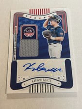 2024 Panini Stars & Stripes Karson Bowen Rookie Patch Auto SP ZC1