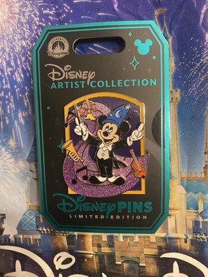 Disney Parks Artist Series Mickeys PhilharMagic Sorcerer Mickey pin LE 4000