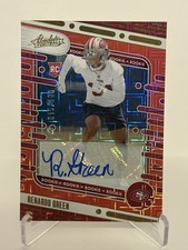 Renardo Green 2024 Panini Absolute - Rookies #159 Auto Spectrum Red /100
