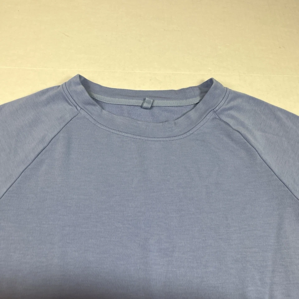 Lou & Grey Signature Soft Sweatshirt Blue Casual Comfy Pullover Cozy Top SMALL - Image 4 of 4