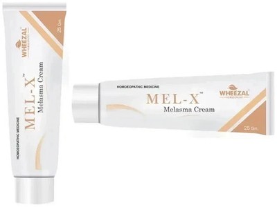 Wheezal Mel X Creme 25Gm plus 75 Tabletten Kombi
