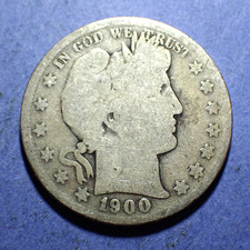 1900-S Barber Half   G/AG