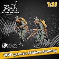 1:35 - Figurines WW1 Soldats Allemands Courant by modelkit.fr