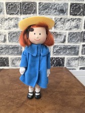 Vintage Rare 1996 Eden Blue/Yellow Doll with Red Hair