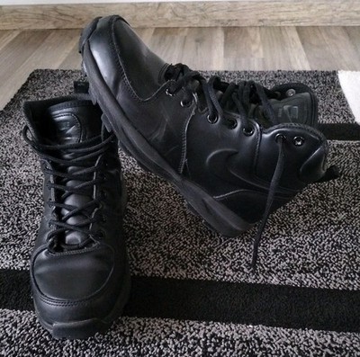  Nike Leder Manoa High Black Stiefel Gr.41 NP 159 