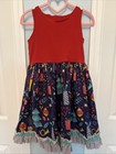 Platinum Girls Dress Size 6 Christmas Themed - Multicolored — photo 1
