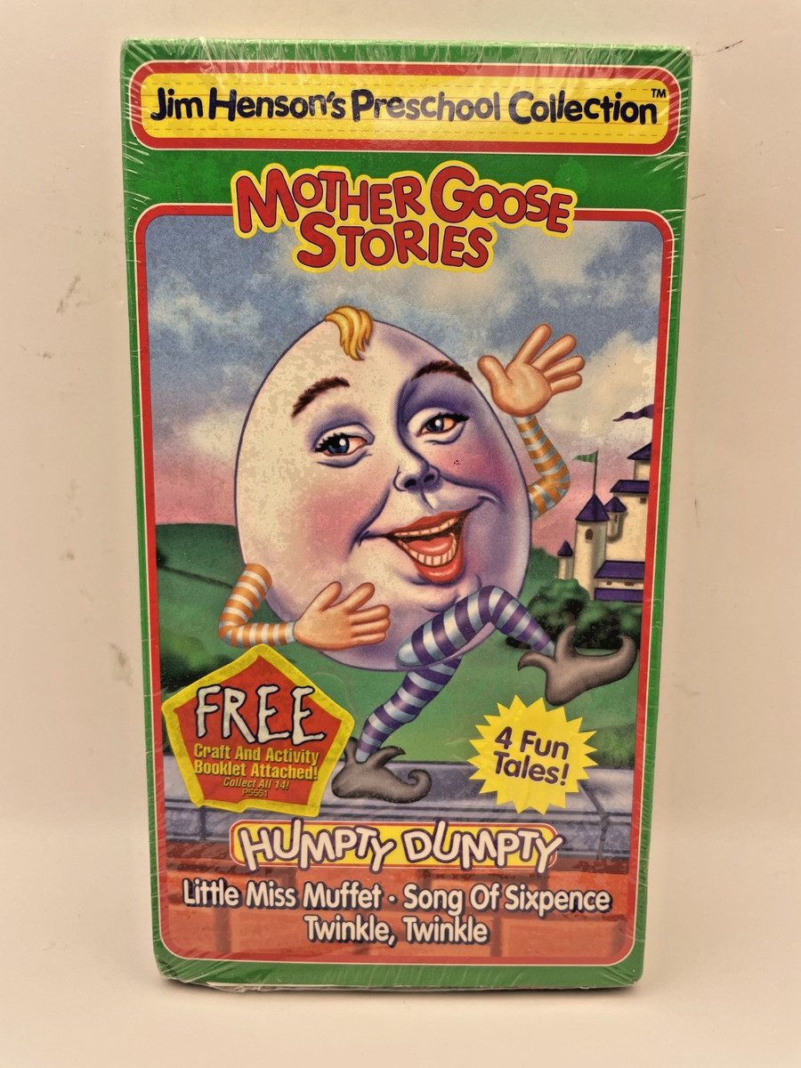 Jim Henson Play-Along Video: Mother Goose Stories (VHS, 1995) for