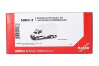 Herpa Minikit Mercedes-Benz Sprinter 18 Transporter 1:87 Modellbausatz Weiß