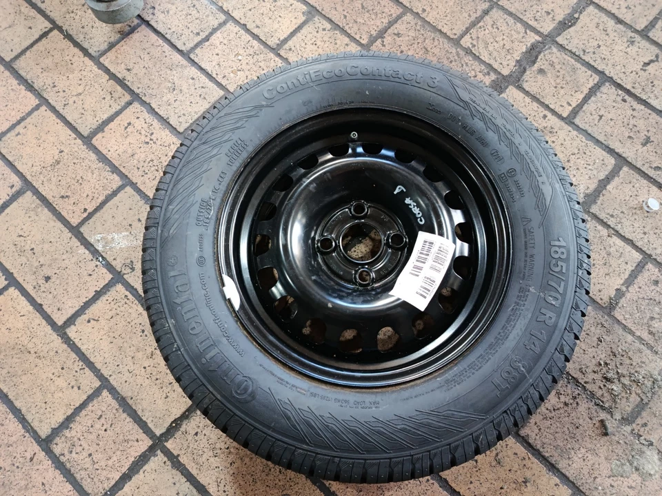 Opel Corsa D - Adam  Ersatzrad  14" Notrad 185/70 R14 Continental Original - Bild 2 von 4