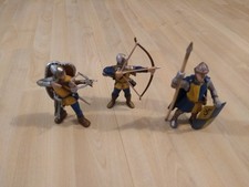Löwenritter / div.Einzelfiguren / 3er Set / Schleich / Ritterburg / gut erhalten