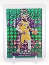 LEBRON JAMES 2023-24 PANINI MOSAIC GREEN PRIZM #92 LAKERS Q7084