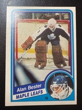 1984-85 O-Pee-Chee Allan Bester Toronto Maple Leafs RC (#297)