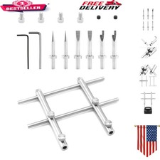 Professional DSLR Lens Repair Kit - Adjustable 3-15/16" Tool with 6 Screw Design