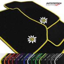 Fußmatten DRUCK EDELWEISS für Peugeot 407 Coupe 2005-2011