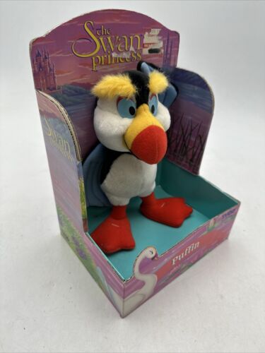 New Puffin Plush From The Swan Princess Odette Tyco 1994 Rare New In Box NOS - Picture 12 of 24