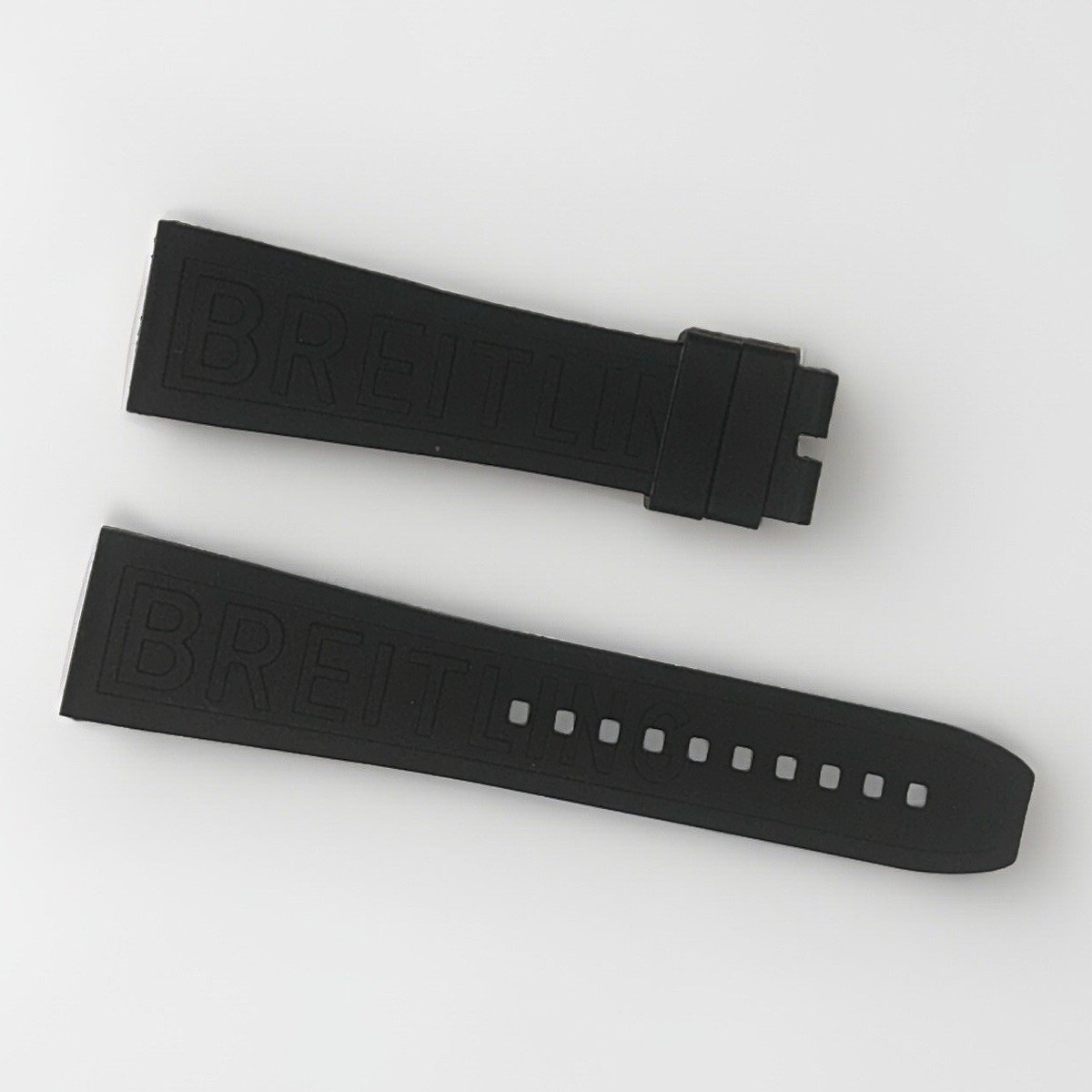 Watch Band Breitling Black Diver Pro Rubber Strap 131S Breitling