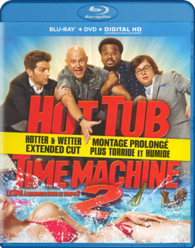 Hot Tub Time Machine 2 (Bilingue) (Blu-ray + Blu neuf - Photo 1/2