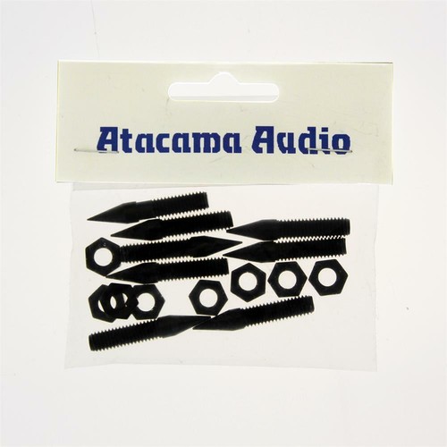 ATACAMA M6 Spikes with Locknuts Set of 8 for Speaker Stands Speaker