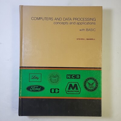 Computers and Data Processing Concepts And Applications 1979 Vintage Rare Book