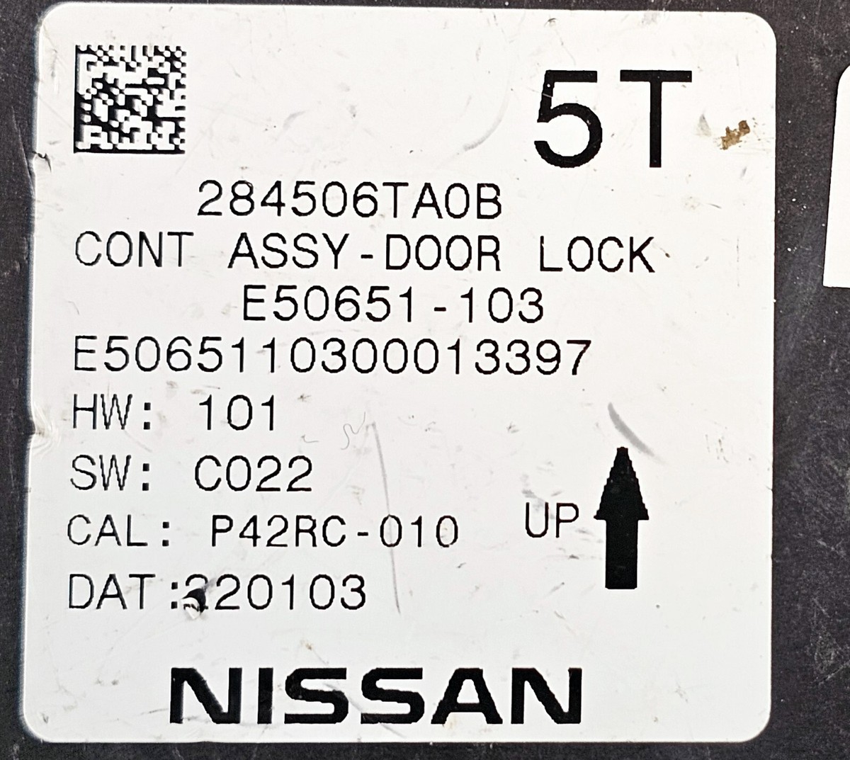 2022-2023 Nissan Pathfinder Door Lock Control Unit Module OEM USED