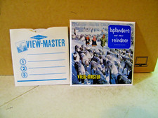 Laplanders and their Reindeer Finland View-Master Packet C-535-E