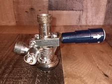 Micro Matic Gas In Blue Handle Micro Brew Keg Tap Preowned Please Read