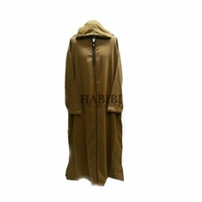 Size 62  64 wide fit Men Moroccan winter wool hooded thobe/Djelleba jubba