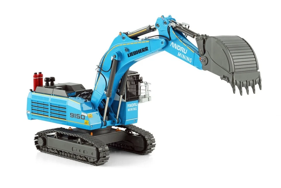 Liebherr R9150 Excavator High Cab - Andru Mining - WSI 1:50 Scale #61-2012 New - Image 4 of 4