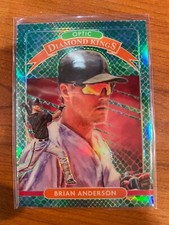 Brian Anderson 2020 Donruss Optic SP GREEN DRAGON /84 #6 Marlins Diamond Kings