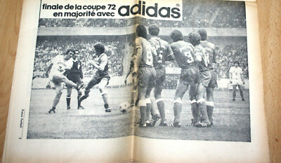 FANION FOOTBALL FINALE COUPE de FRANCE 1971/1972 OM MARSEILLE