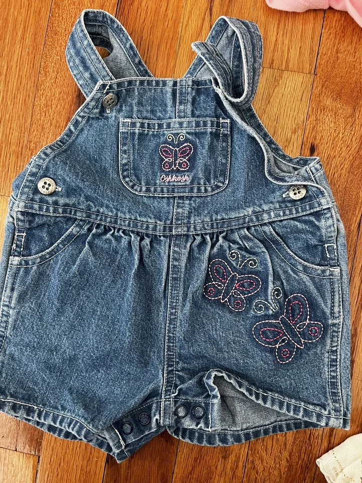 Baby girls clothing bundle size 0-3 mths OshKosh B’gosh, children’s place etc - Image 2 of 4